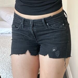 AG Black Denim Shorts!